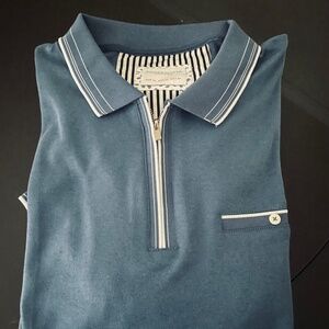 Men's Blue Polo